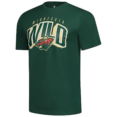Men's Fanatics Green Minnesota Wild T-Shirt
