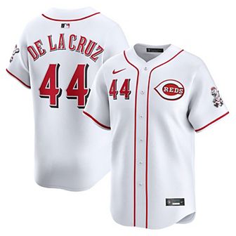 Men's Nike Elly De La Cruz White Cincinnati Reds Home Limited Player Jersey