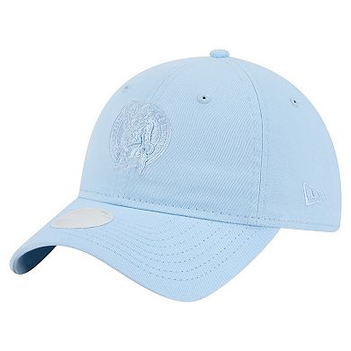 Women's New Era Light Blue Boston Celtics Colorpack 9TWENTY Adjustable Hat