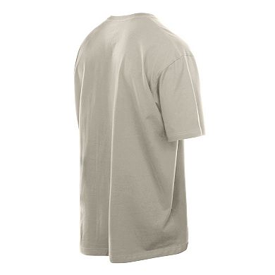 Men's New Era Tan New York Rangers Goalie Mask T-Shirt