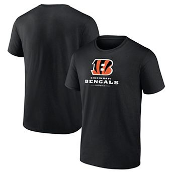 Men's Fanatics Black Cincinnati Bengals Team Lockup T-Shirt