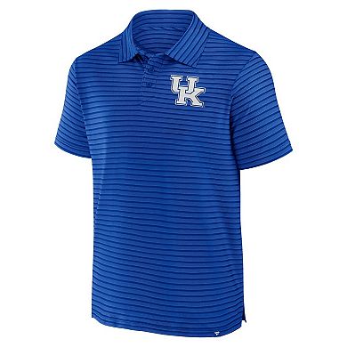 Men's Fanatics Royal Kentucky Wildcats Victory Calls Stripe Polo