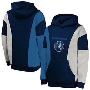 Youth Navy Minnesota Timberwolves Ace In the Hole Pullover Hoodie