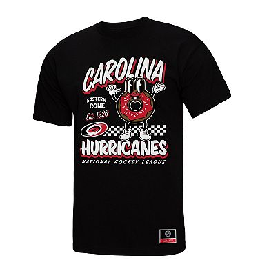 Men's Mitchell & Ness Black Carolina Hurricanes Local Food T-Shirt