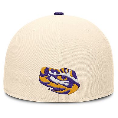 Men's Nike Natural LSU Tigers Primetime True Performance Fitted Hat