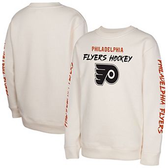 Youth Cream Philadelphia Flyers Star Power Pullover Sweatshirt