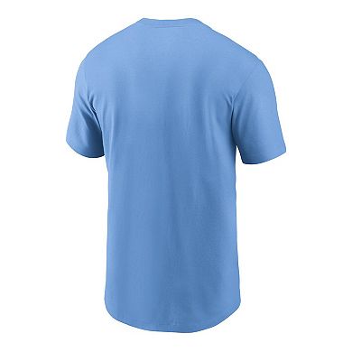 Men's Nike Light Blue Minnesota Twins Cooperstown Wordmark T-Shirt