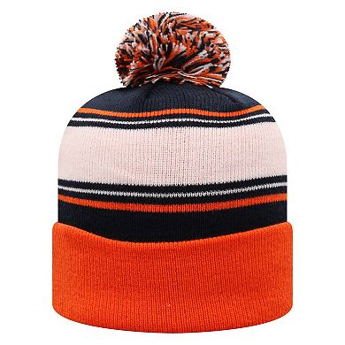 Men's Top of the World Orange Auburn Tigers Ambient Cuffed Knit Hat with Pom