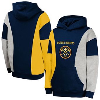 Youth Navy Denver Nuggets Ace In the Hole Pullover Hoodie