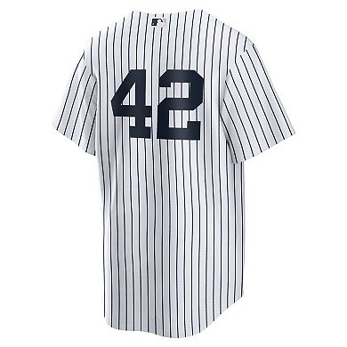 Men's Nike Mariano Rivera White New York Yankees Home Retired Player Replica Jersey