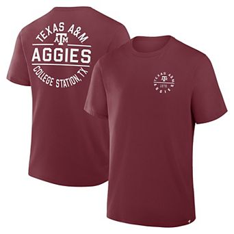 Men's Fanatics Maroon Texas A&M Aggies Fastbreak T-Shirt