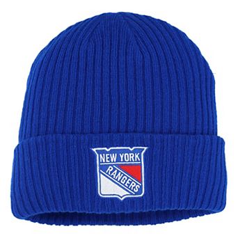 Men's Fanatics Royal New York Rangers Logo Cuffed Knit Hat