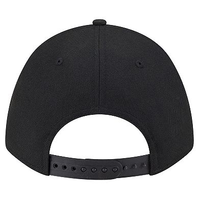 Men's New Era Black Philadelphia Phillies Player Replica 9FORTY Adjustable Hat