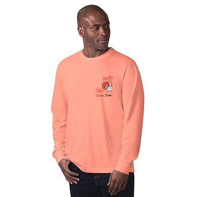 Men's Margaritaville Orange Cleveland Browns It's Five O'Clock Somewhere Long Sleeve T-Shirt