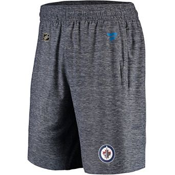 Men's Fanatics Navy Winnipeg Jets Authentic Pro Off-Ice Shorts