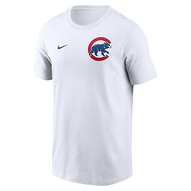 Men's Nike White Chicago Cubs 2-Hit T-Shirt