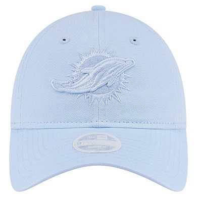 Women's New Era Light Blue Miami Dolphins Color Pack 9TWENTY Adjustable Hat