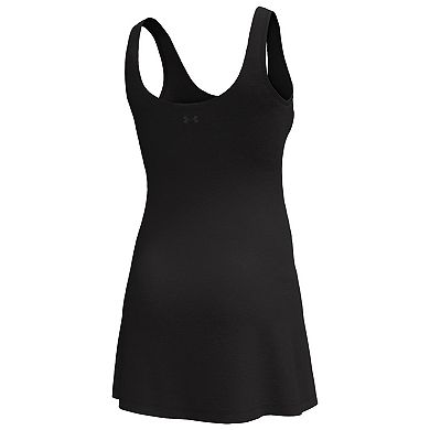 Women's Under Armour Black Wisconsin Badgers Gameday Motion Active Dress