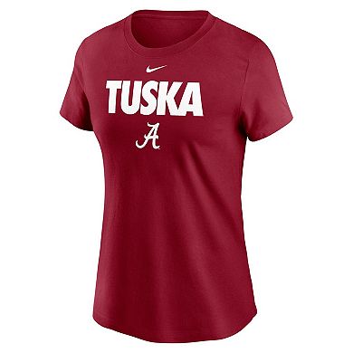 Women's Nike Crimson Alabama Crimson Tide Local Ultimate Chant T-Shirt