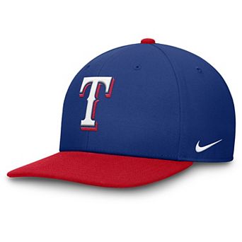 Men's Nike Royal/Red Texas Rangers Pro Performance Snapback Hat