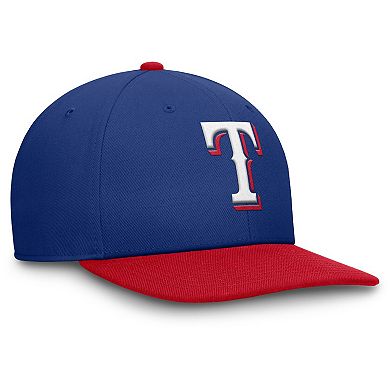 Men's Nike Royal/Red Texas Rangers Pro Performance Snapback Hat