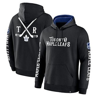 Men's Fanatics Black Toronto Maple Leafs Big City Legacy Fleece Pullover Hoodie