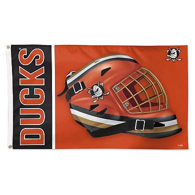 WinCraft Anaheim Ducks 3' x 5' Deluxe Single-Sided Flag