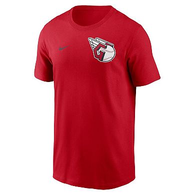 Men's Nike Red Cleveland Guardians 2-Hit T-Shirt
