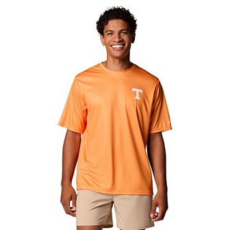 Men's Columbia Tennessee Orange Tennessee Volunteers Terminal Tackle State Omni-Shade T-Shirt