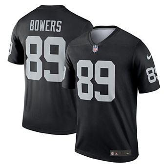Men's Nike Brock Bowers Black Las Vegas Raiders Team Legend Jersey