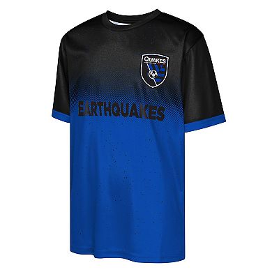 Youth Outerstuff Black San Jose Earthquakes Stalwart Defender T-Shirt