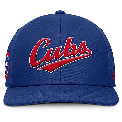 Men's Nike Royal Chicago Cubs Pro Performance Snapback Hat