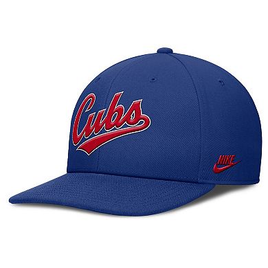 Men's Nike Royal Chicago Cubs Pro Performance Snapback Hat
