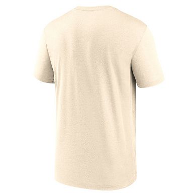 Men's Nike Cream Penn State Nittany Lions Legend Baseball Icon Performance T-Shirt