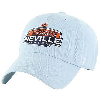Men's '47 Light Blue Auburn Tigers Clean Up Adjustable Hat