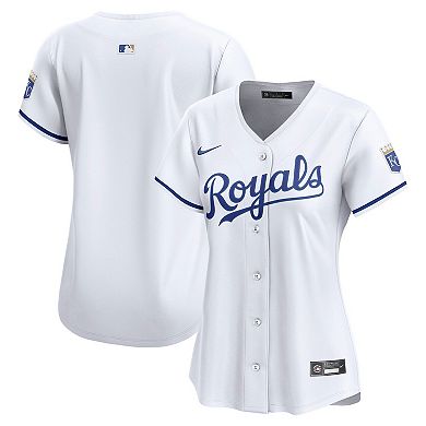 Women's Nike White Kansas City Royals Home Limited Jersey