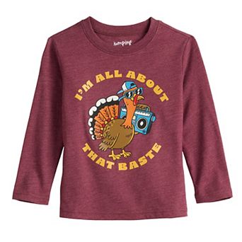 Baby & Toddler Jumping Beans® Long Sleeve Fall Holiday Graphic Tee