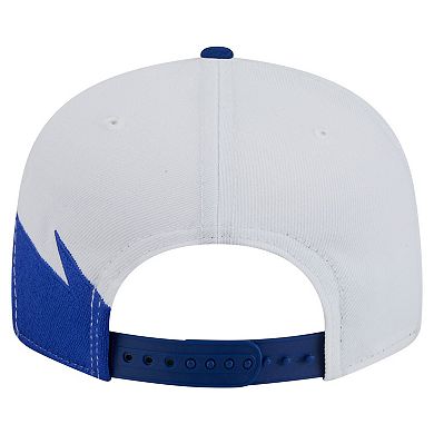 Men's New Era Royal/White New York Mets Jagged 9FIFTY Snapback Hat