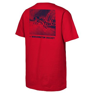 Youth Red Washington Capitals Atmosphere T-Shirt