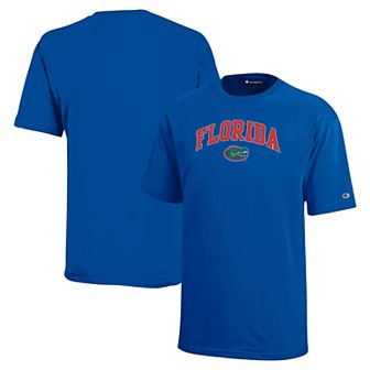 Youth Champion Royal Florida Gators Arch Over Logo T-Shirt