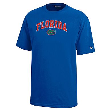 Youth Champion Royal Florida Gators Arch Over Logo T-Shirt