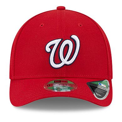 Men's New Era Red Washington Nationals Player Replica 9FORTY Adjustable Hat