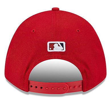 Men's New Era Red Washington Nationals Player Replica 9FORTY Adjustable Hat