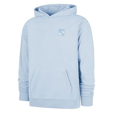 Men's '47 Light Blue New York Rangers Foundation Pullover Hoodie