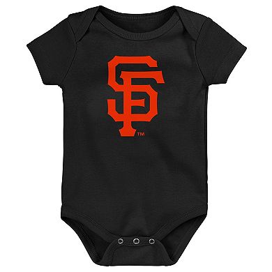 Infant San Francisco Giants Slide Home Three-Pack Bodysuit Set