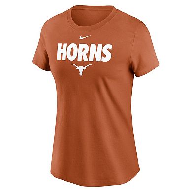 Women's Nike Texas Orange Texas Longhorns Local Ultimate Chant T-Shirt