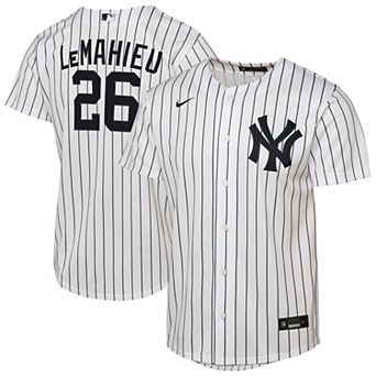 Youth Nike DJ LeMahieu White New York Yankees Home Replica Player Jersey