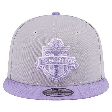 Men's New Era Gray Toronto FC Color Pack Two-Tone 9FIFTY Snapback Hat