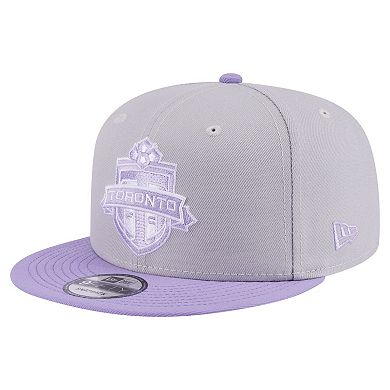 Men's New Era Gray Toronto FC Color Pack Two-Tone 9FIFTY Snapback Hat