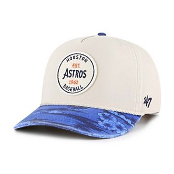 Men's '47 Cream/Navy Houston Astros Fiji Rope Hitch Adjustable Hat